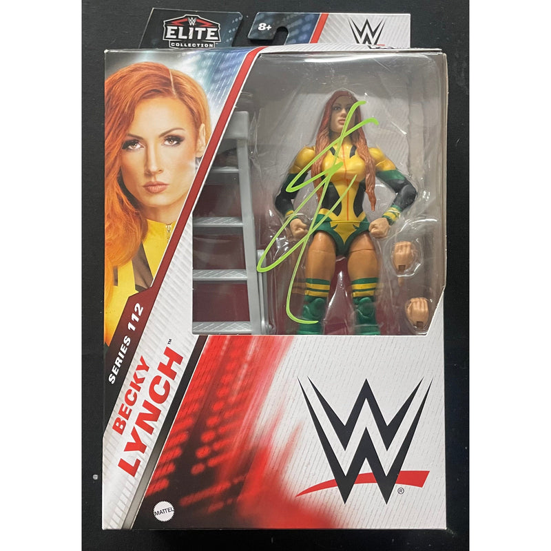 Becky Lynch Series 112 WWE Elite Figure - JSA Autograph