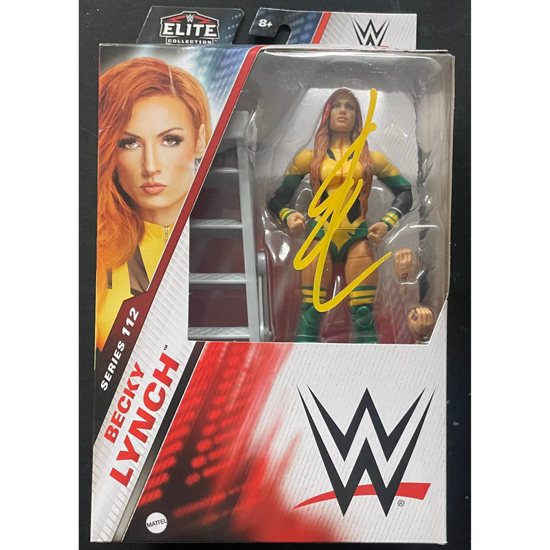 Becky Lynch Series 112 WWE Elite Figure - JSA Autograph