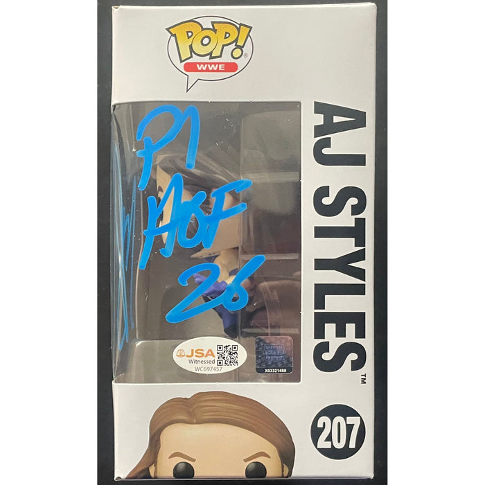 AJ Styles Funko POP #207 - JSA Autograph