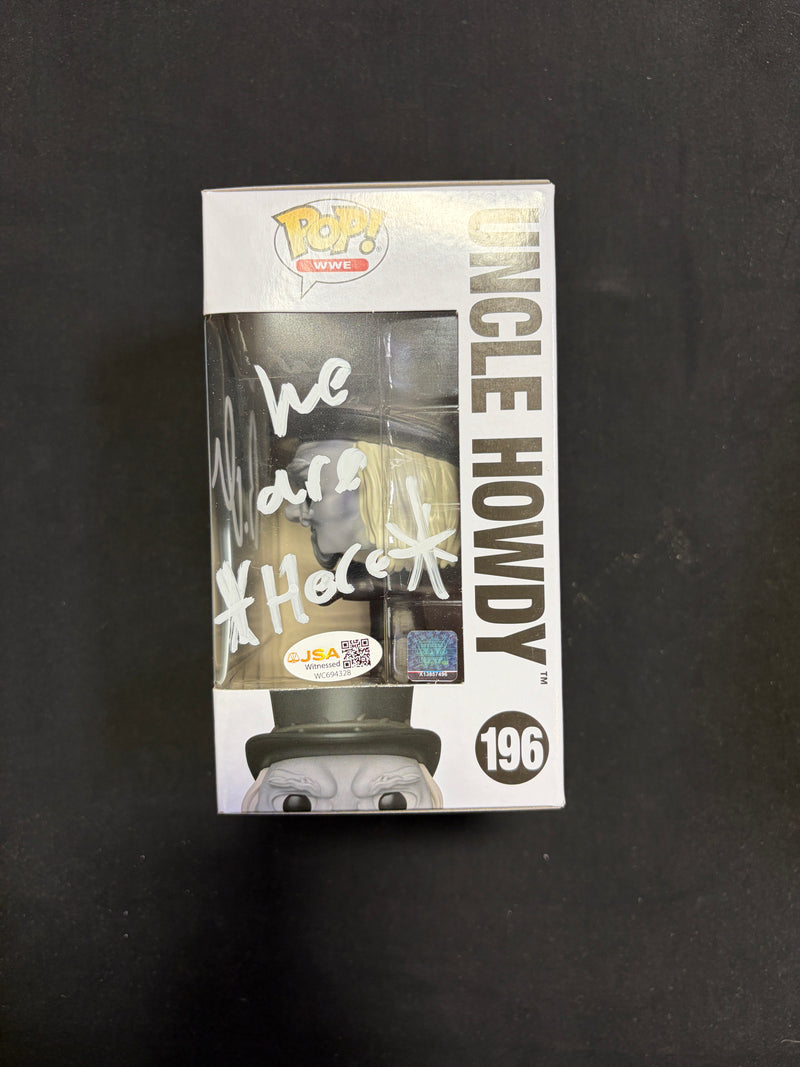 Uncle Howdy Funko - JSA Autograph and Inscription