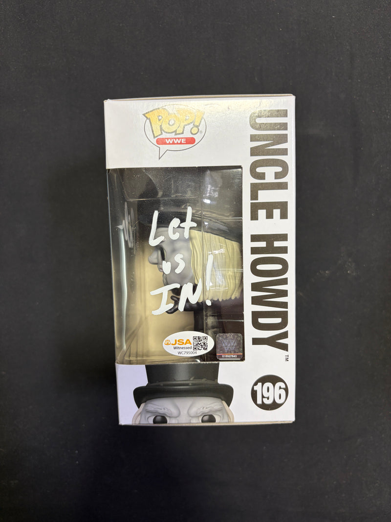Uncle Howdy Funko - JSA Autograph and Inscription