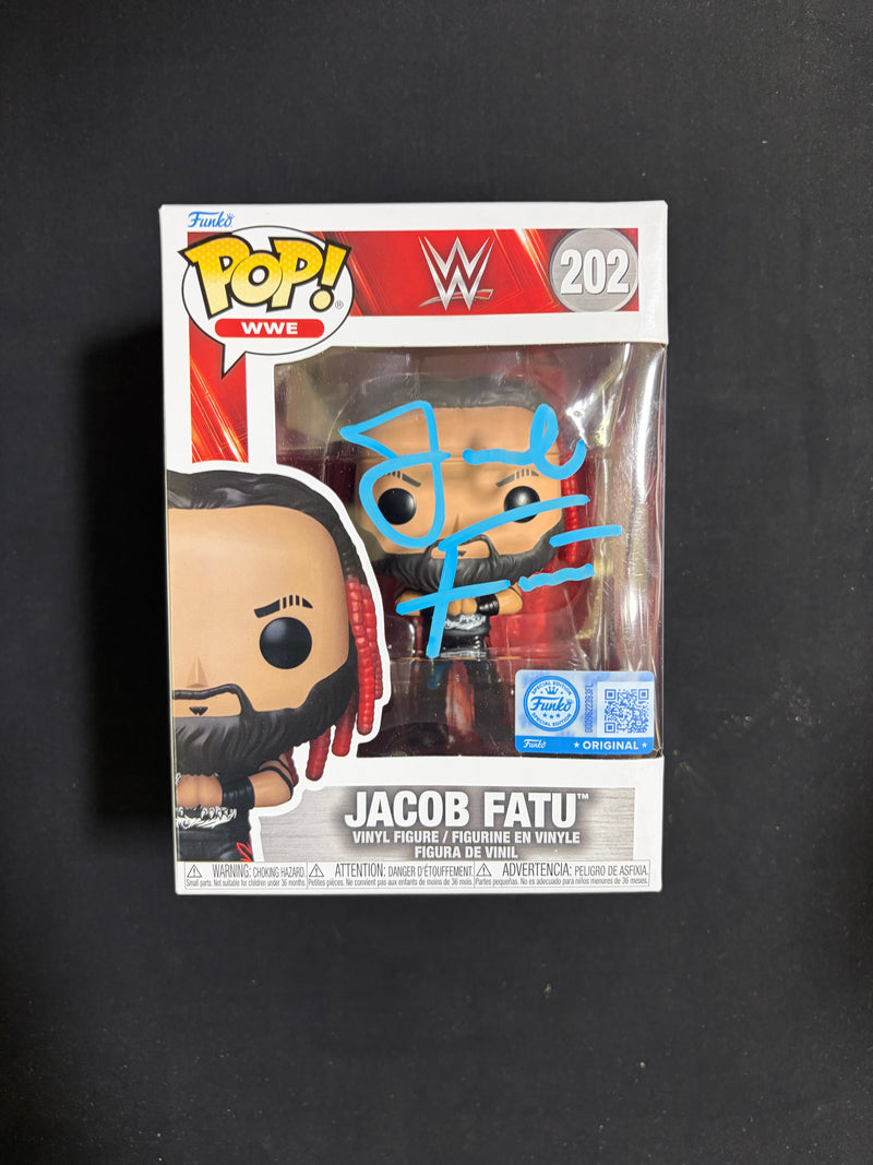 Jacob Fatu Funko Series 202 - JSA AUTOGRAPHED