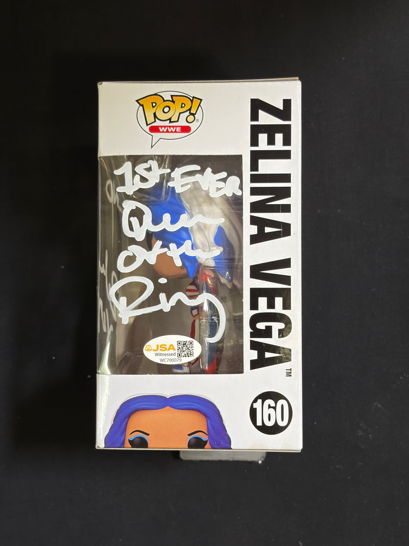 Zelena Vega Funko Series 160 - JSA Autograph and Inscription