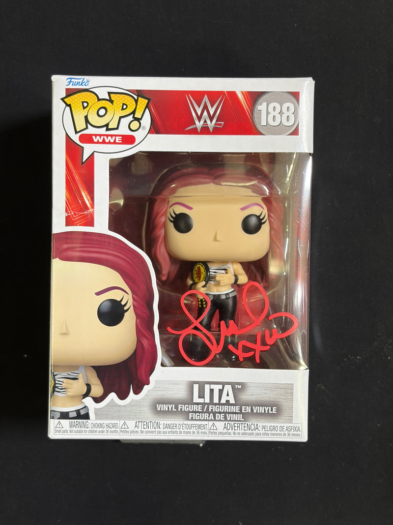 Lita Funko Series 188 - JSA Autograph and Inscription