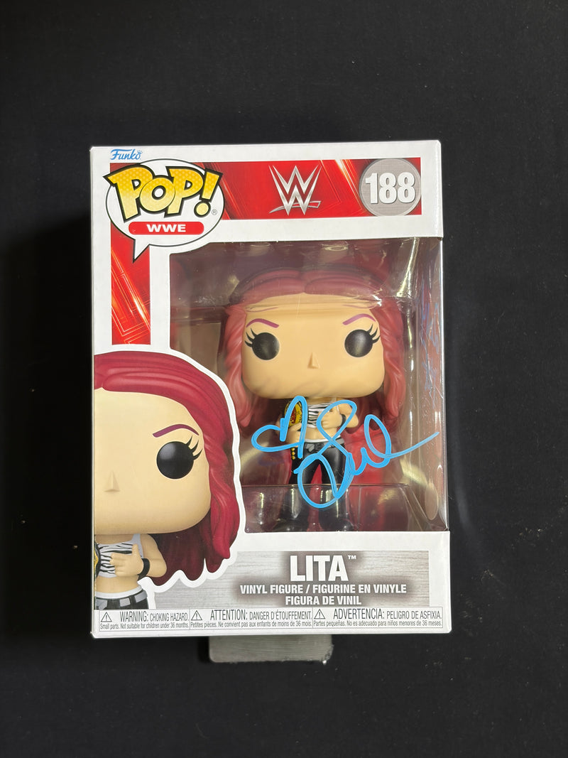 Lita Funko Series 188 - JSA Autograph and Inscription