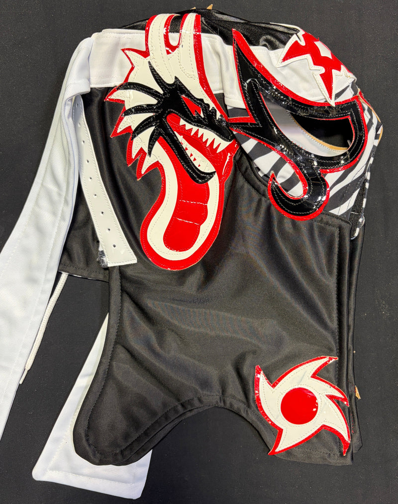 Signed Penta Mask - Black & Red - JSA AUTOGRAPHED