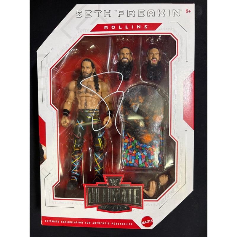 Seth Rollins WWE Ultimate Figure - JSA Autographed