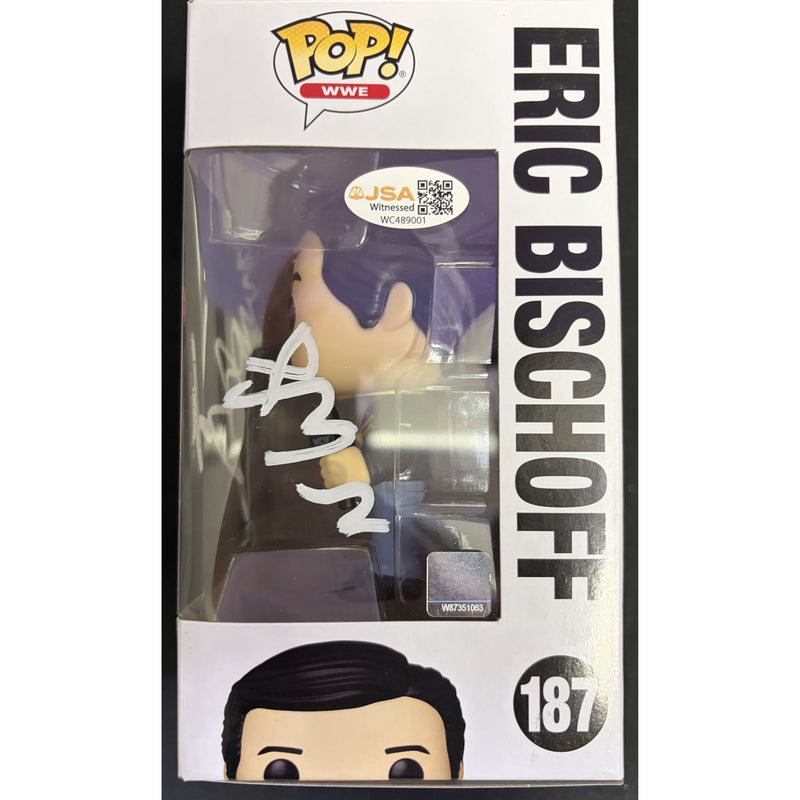 Eric Bischoff Funko Series 187 - JSA Autograph and Inscription