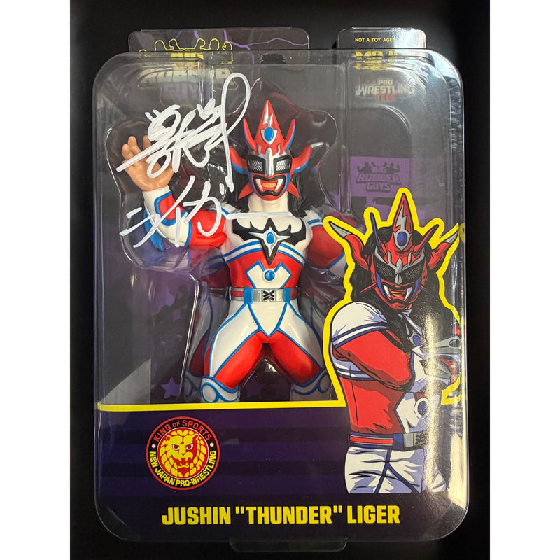 Jushin Thunder Liger Big Rubber Guy - JSA AUTOGRAPHED