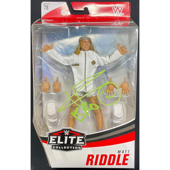 Matt Riddle WWE Elite Figure - AUTOGRAPHED