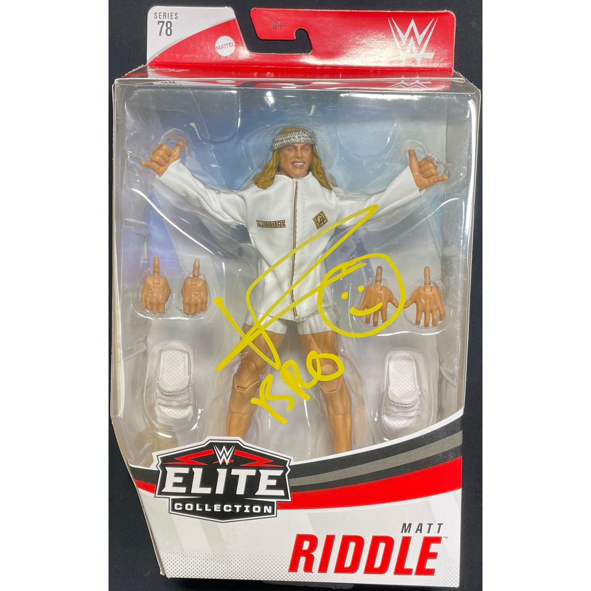 Matt Riddle WWE Elite Figure - AUTOGRAPHED — Highspots.com