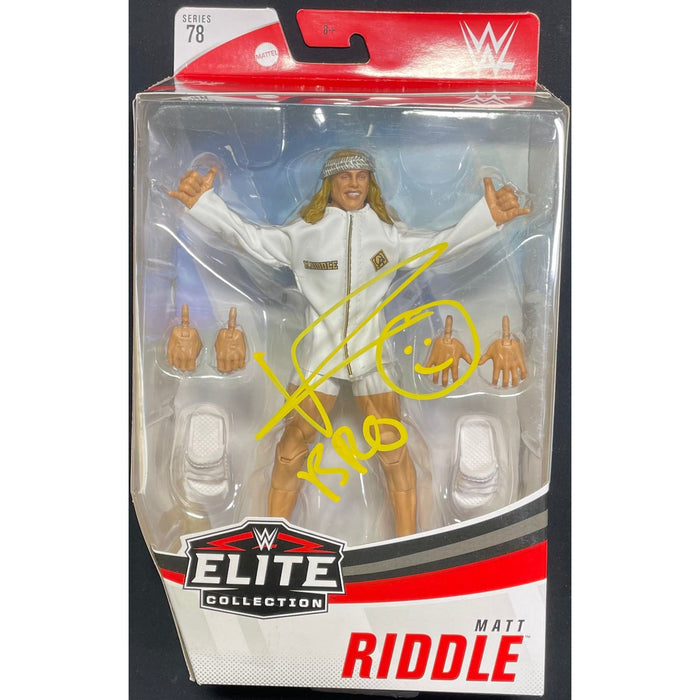 Matt Riddle WWE Elite Figure - AUTOGRAPHED