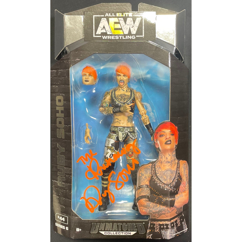 Ruby Soho AEW Figure - Autographed