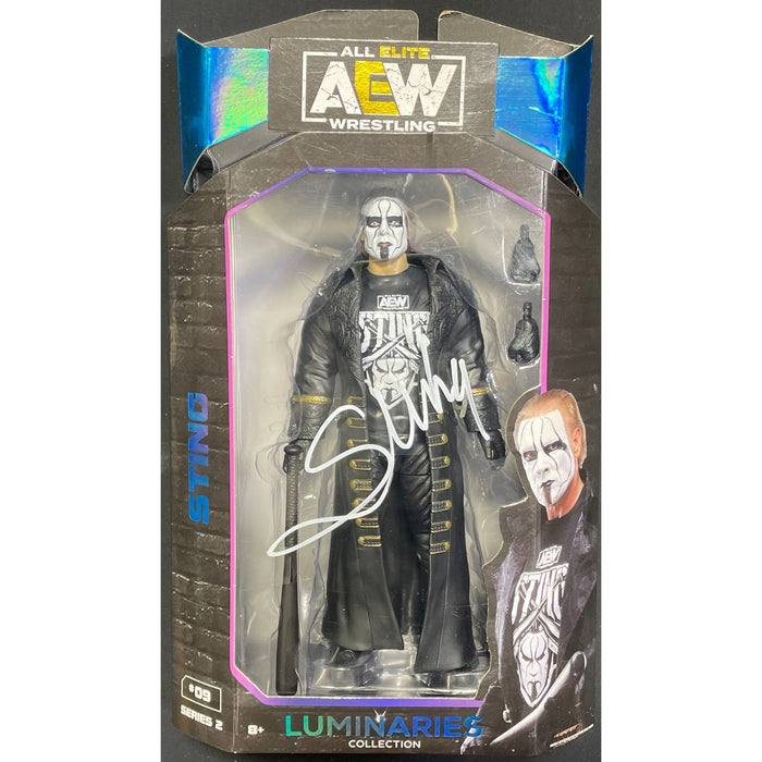 Sting AEW Figure - Autographed