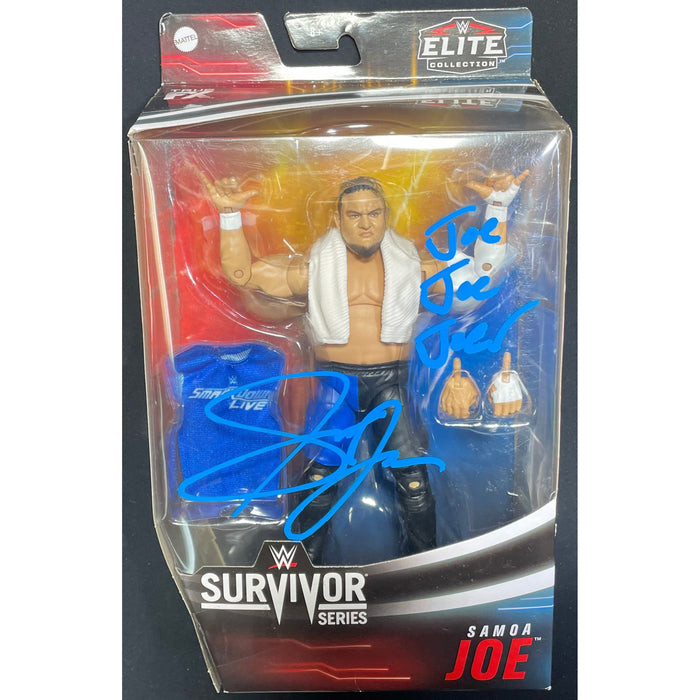 Samoa Joe WWE Elite Figure - Autographed