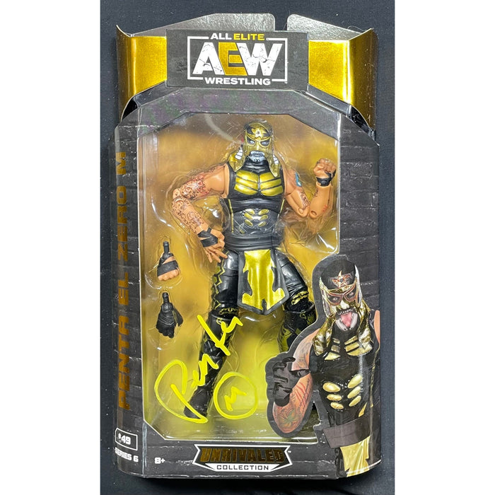 Penta El Zero M AEW Unrivaled Figure - Autographed