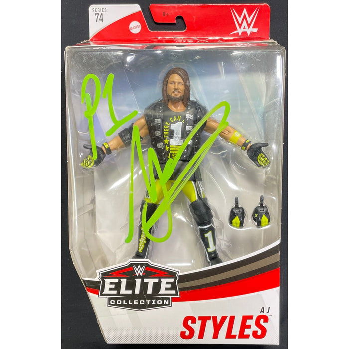 AJ Styles WWE Elite Figure Series 74 - Autographed