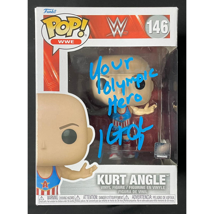 Kurt Angle Funko Pop #146 - Autographed