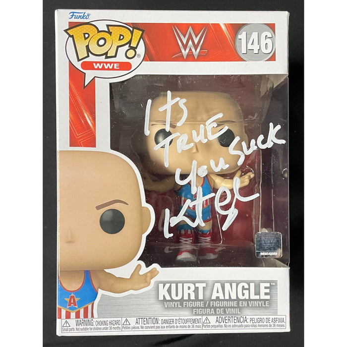 Kurt Angle Funko Pop #146 - Autographed