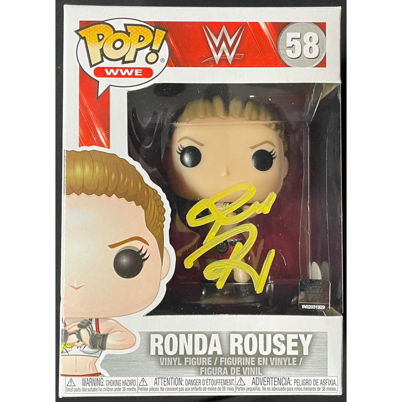 Ronda Rousey Funko Pop #58 - Autographed