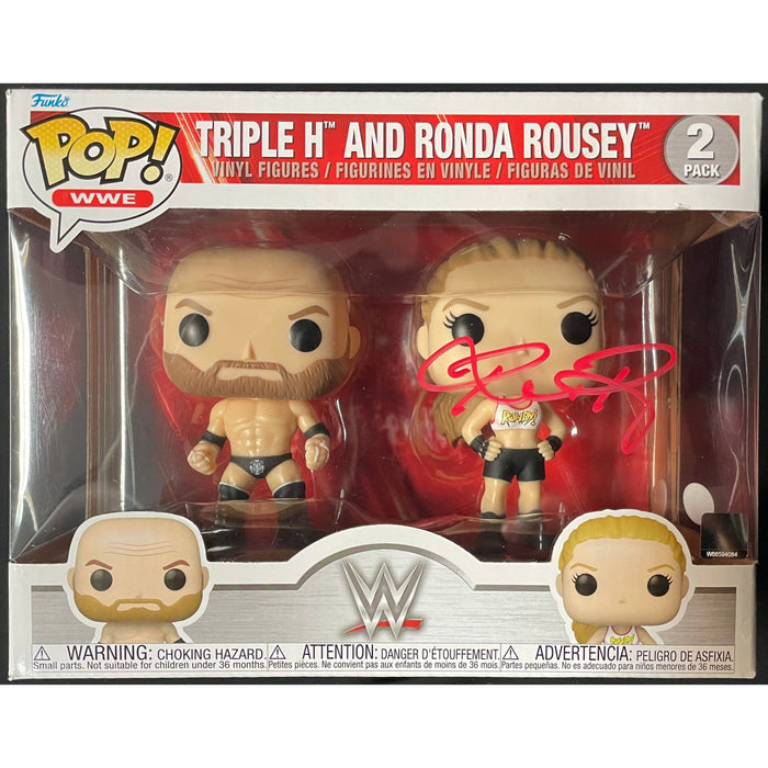 Ronda Rousey 2 Pack Funko Pop - Autographed