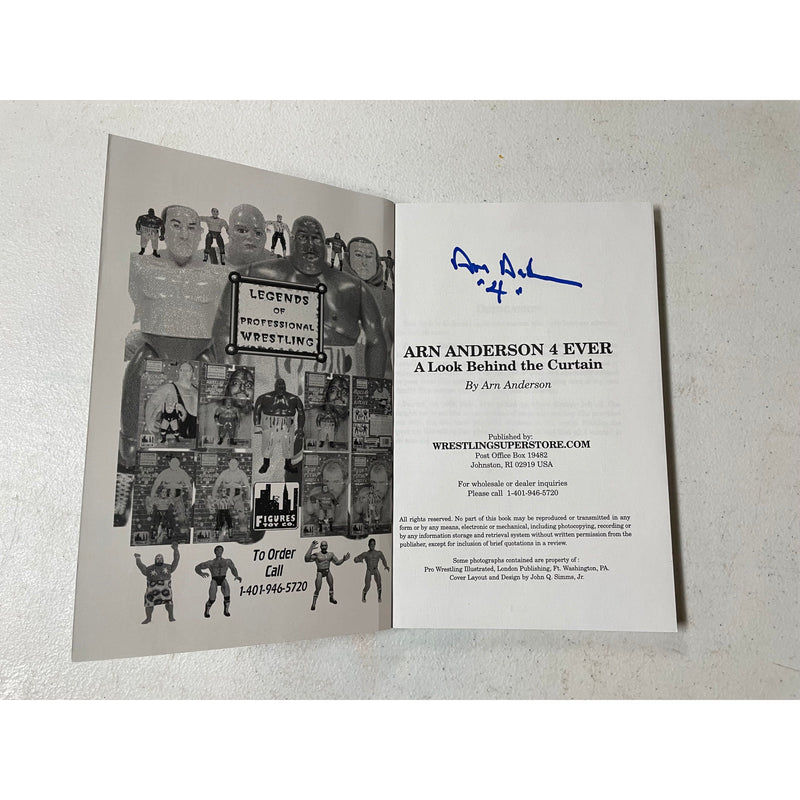 Arn Anderson 4 Ever - AUTOGRAPHED