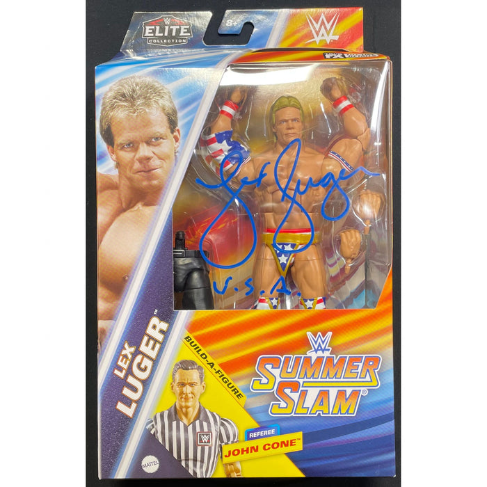 Lex Luger WWE Elite SummerSlam 2024 Figure - JSA Autographed
