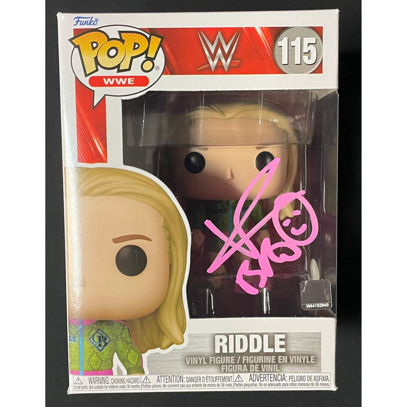 Matt Riddle Funko POP #115 - JSA Autograph