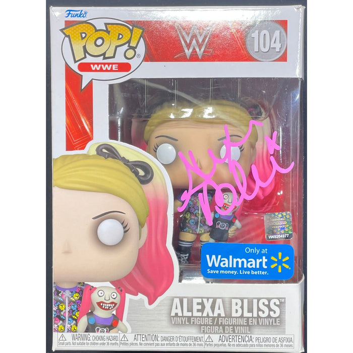 Alexa Bliss #104 Funko POP - JSA Autographed