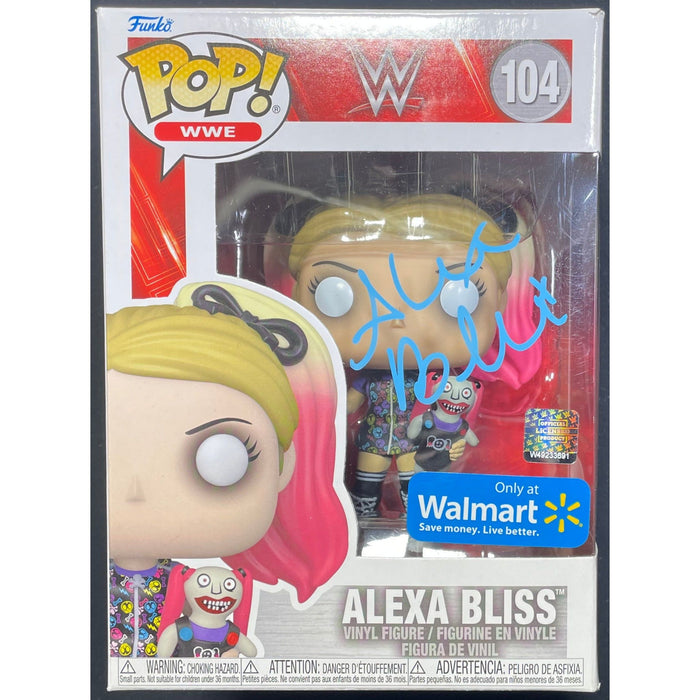 Alexa Bliss #104 Funko POP - JSA Autographed