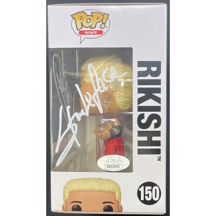 Rikishi #150 Funko POP [ WHITE ] - JSA Autographed