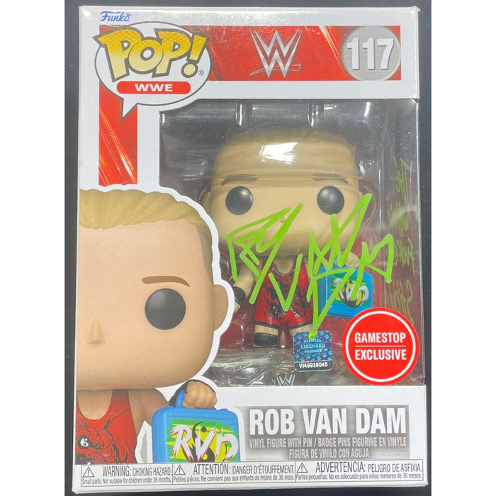 Rob Van Dam Funko #117 - JSA Autograph