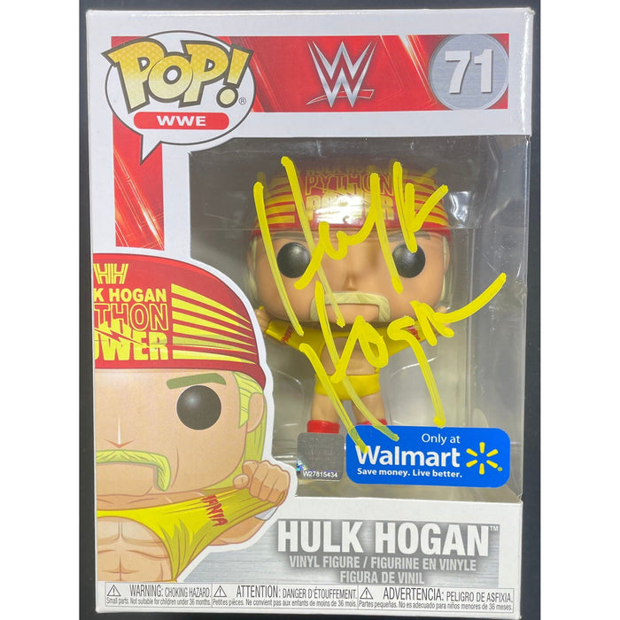 Hulk Hogan Funko POP #71 - JSA AUTOGRAPHED