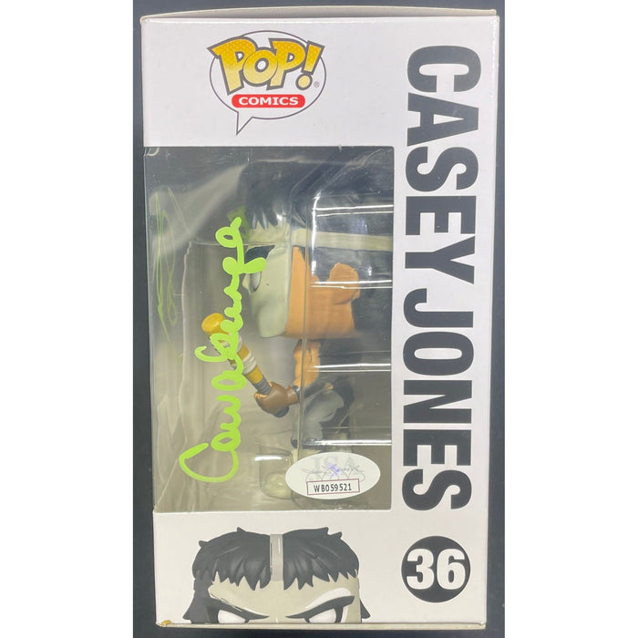 Stephen Amell Teenage Mutant Ninja Turtles Casey Jones Funko POP #36 [GREEN] - JSA AUTOGRAPHED