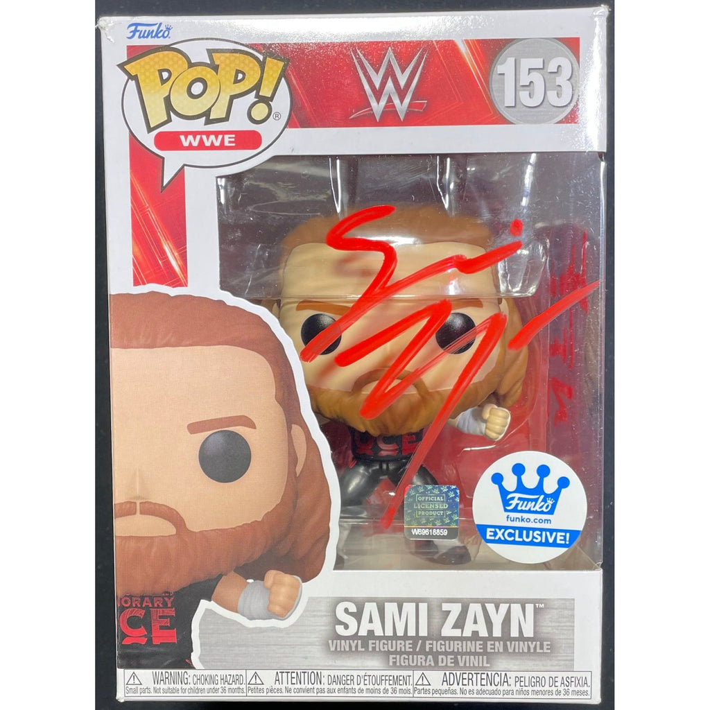 Funko Pop WWE Sami Zayn #153 Funko Shop Exclusive Vinyl Figure w