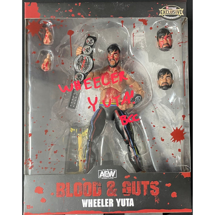 Wheeler Yuta AEW Blood & Guts Figure - Autographed