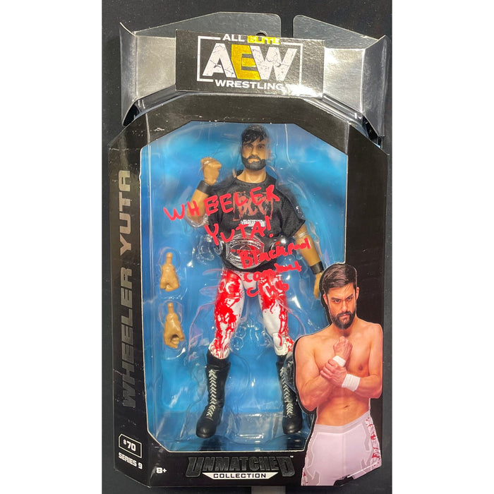 Wheeler Yuta AEW Unmatched Figure - JSA Autograph