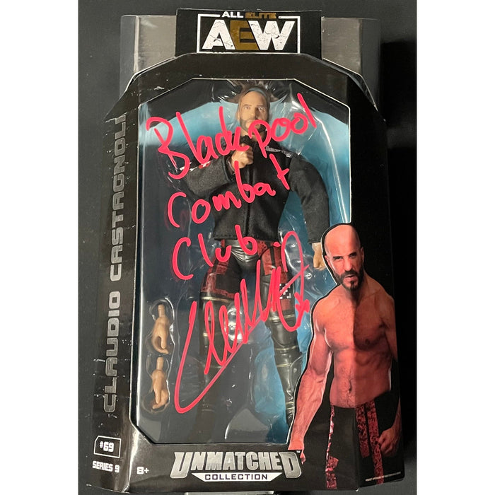 Claudio Castagnoli AEW Unmatched Figure - JSA Autograph