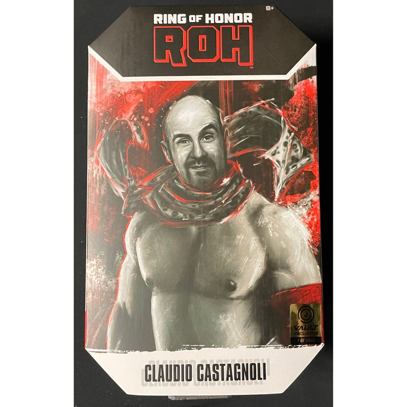 Claudio Castagnoli Ring Of Honor Figure - JSA Autograph
