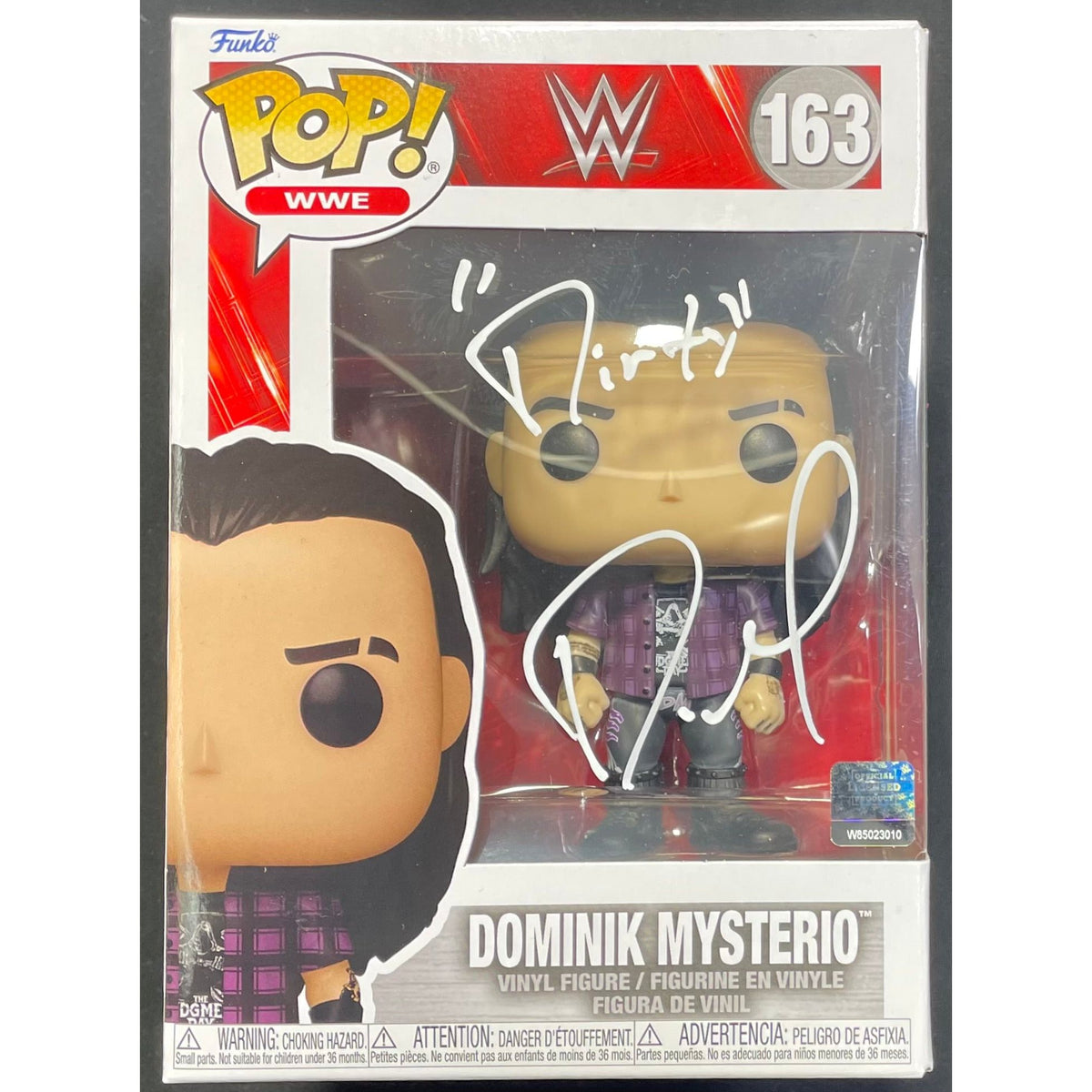 WWE REY MYSTERIO on sale SIGNED FUNKO POP FIGURE + JSA COA