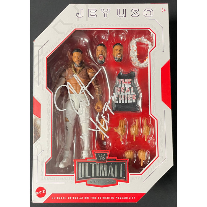 Jey Uso WWE Ultimate Figure - JSA Autographed