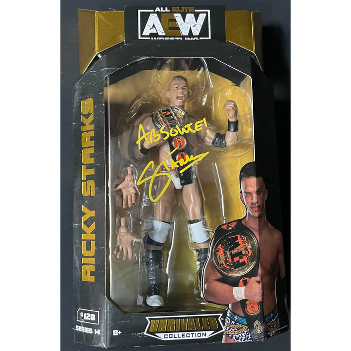 Ricky Starks AEW Figure Series 14 - Autographed