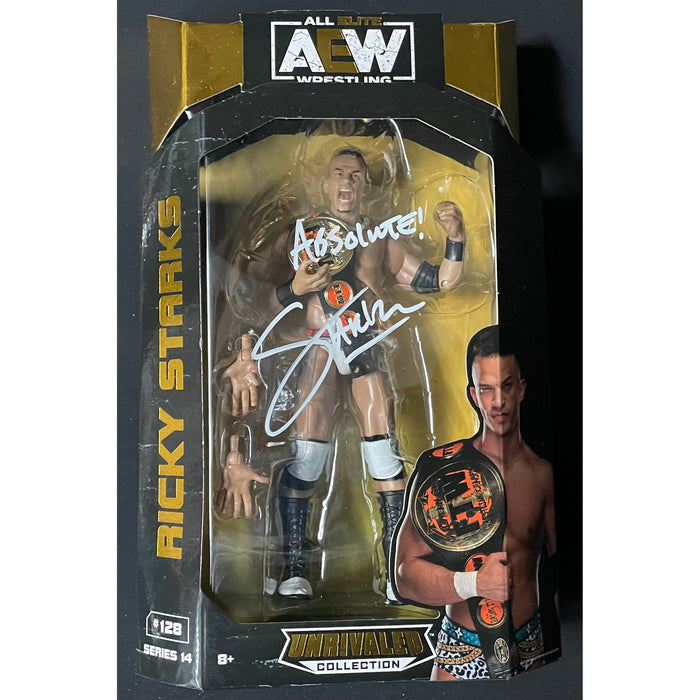 Ricky Starks AEW Figure Series 14 - Autographed