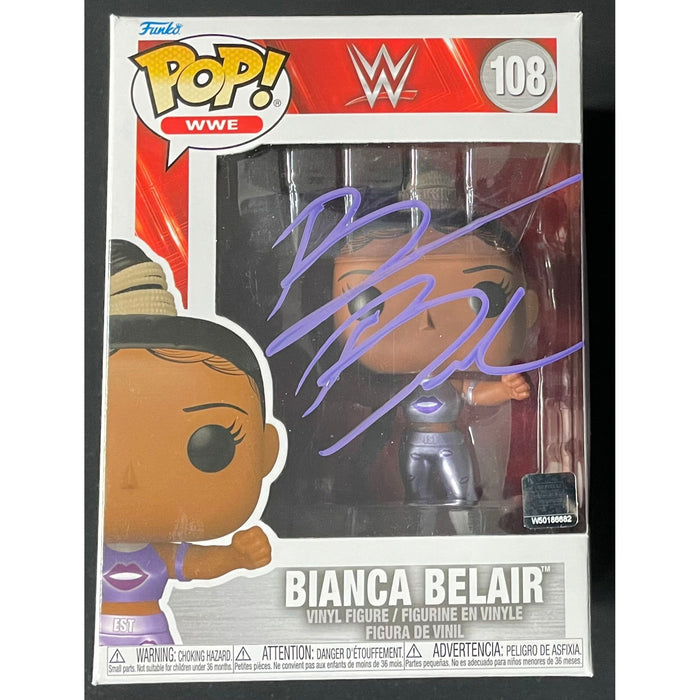 Bianca Belair Funko #108 - JSA Autograph