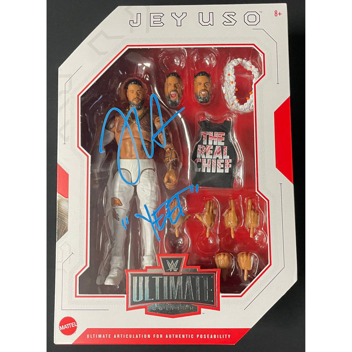 Jey Uso WWE Ultimate Figure - JSA Autographed