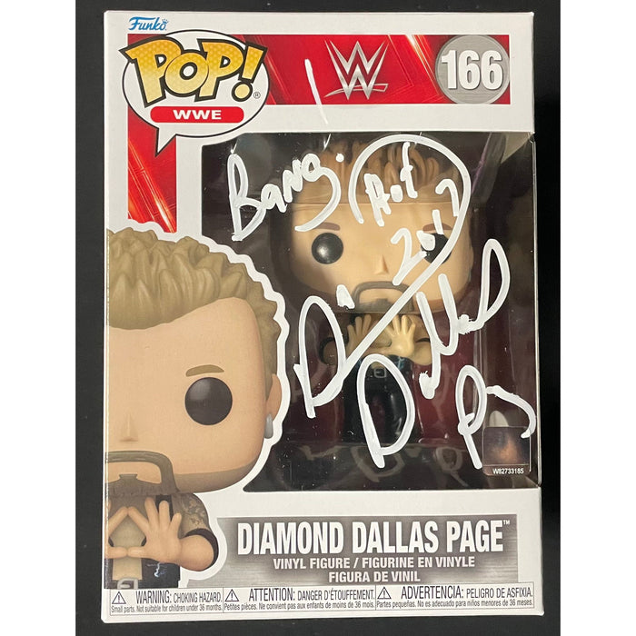 Diamond Dallas Page Funko POP #166 - JSA Autograph