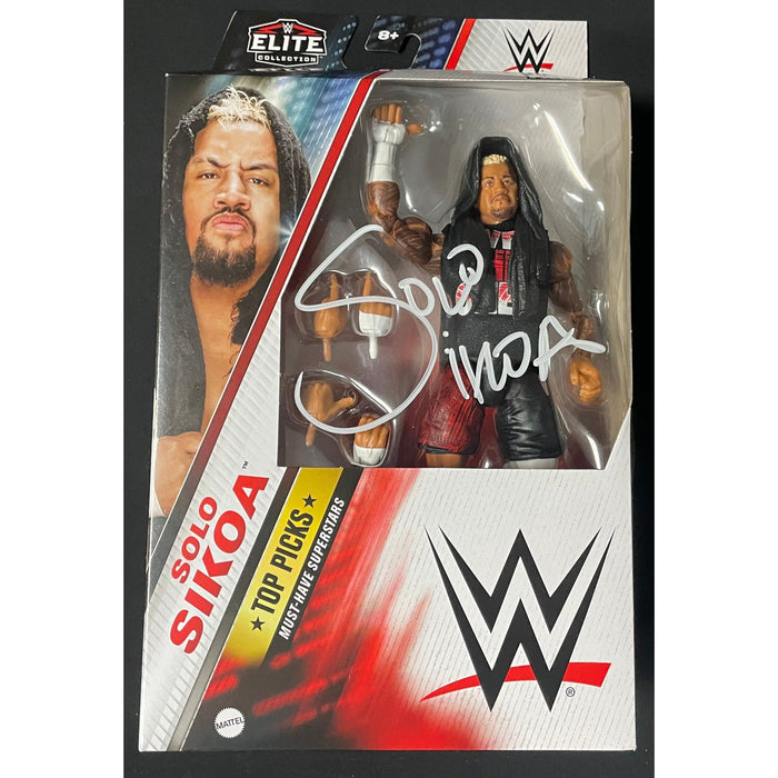 Solo SIkoa WWE Elite Top Picks Figure - JSA Autographed