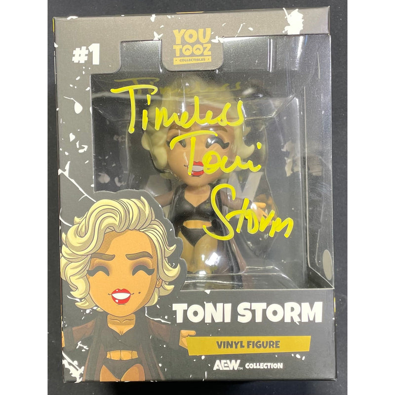 Timeless Toni Storm Color You Tooz Figure - JSA Autographed