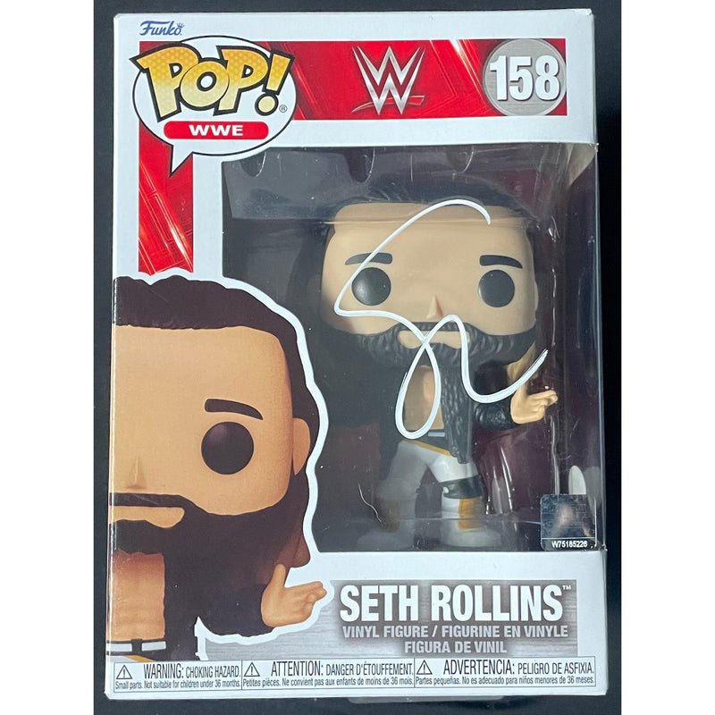 Seth Rollins Funko POP #158 - JSA AUTOGRAPHED