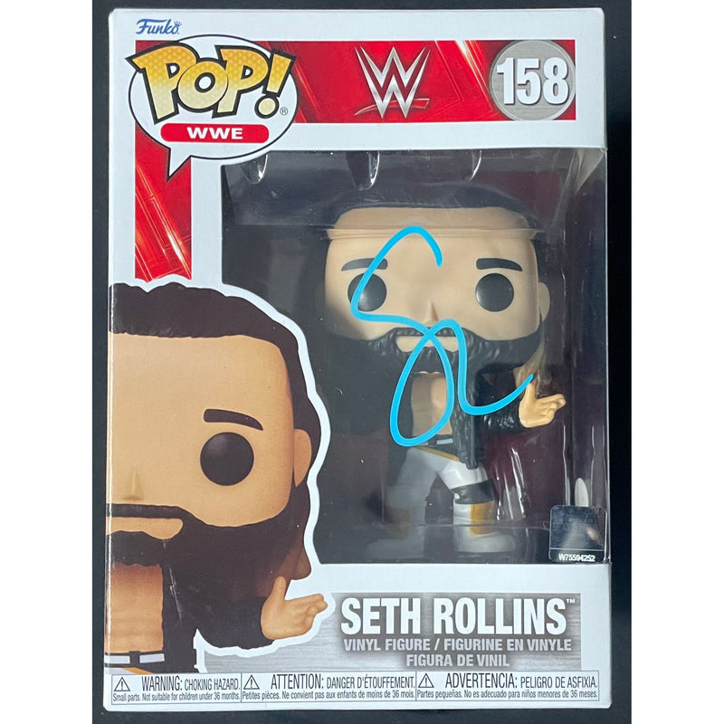 Seth Rollins Funko POP #158 - JSA AUTOGRAPHED